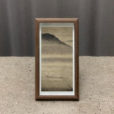 南宋马远山水画摆台画挂画字画