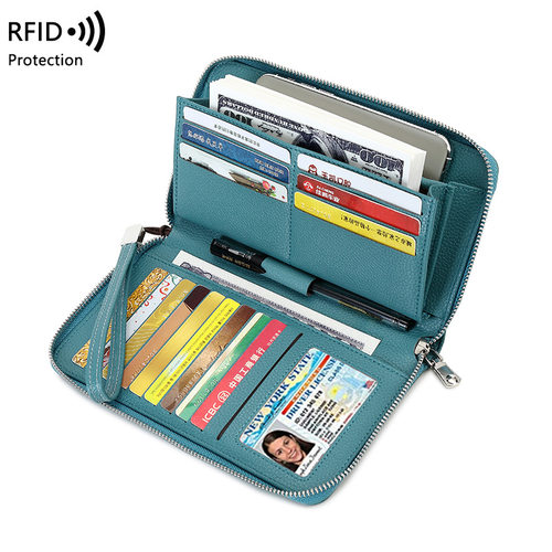 card holder multiple  RFID anti-theft wallet  多卡RFID卡包