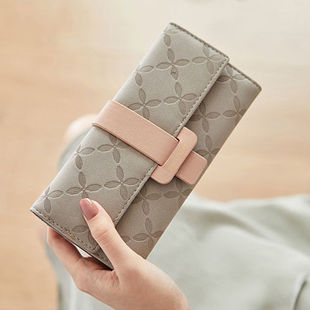 Long Wallet Large Capacity Multi-Card Slot Leather Wallet