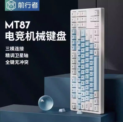 EWEADN/前行者 MT87电竞 三模 机械键盘 87键 游戏 办公 清脆手感