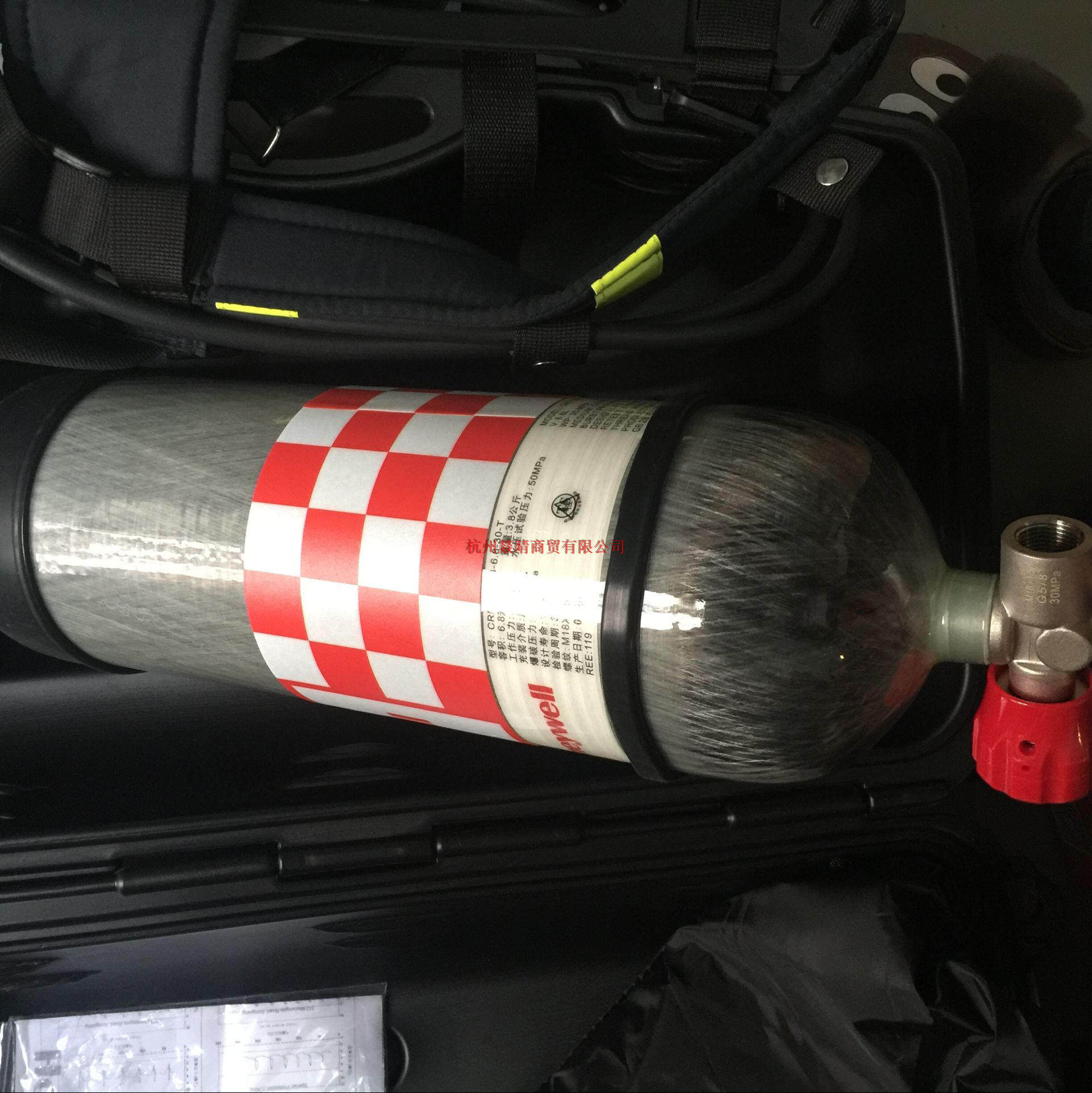 霍尼韦尔空气呼吸器正压式消防单独6.8l瓶