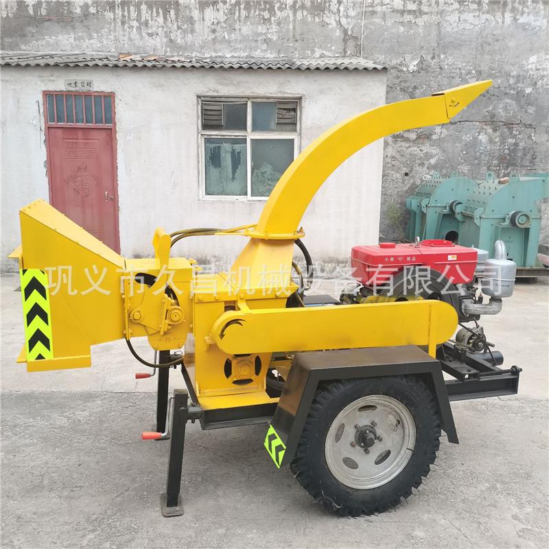 荆条粉碎机园林用枝木材花