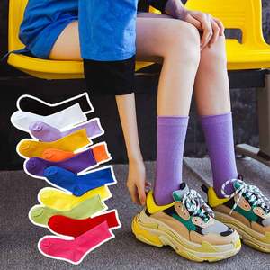 女中筒堆堆袜薄款长筒袜