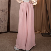 宽版 现代舞练功裤 古典舞裤 MuMu秋冬加厚双羊绒裙裤 休闲裤