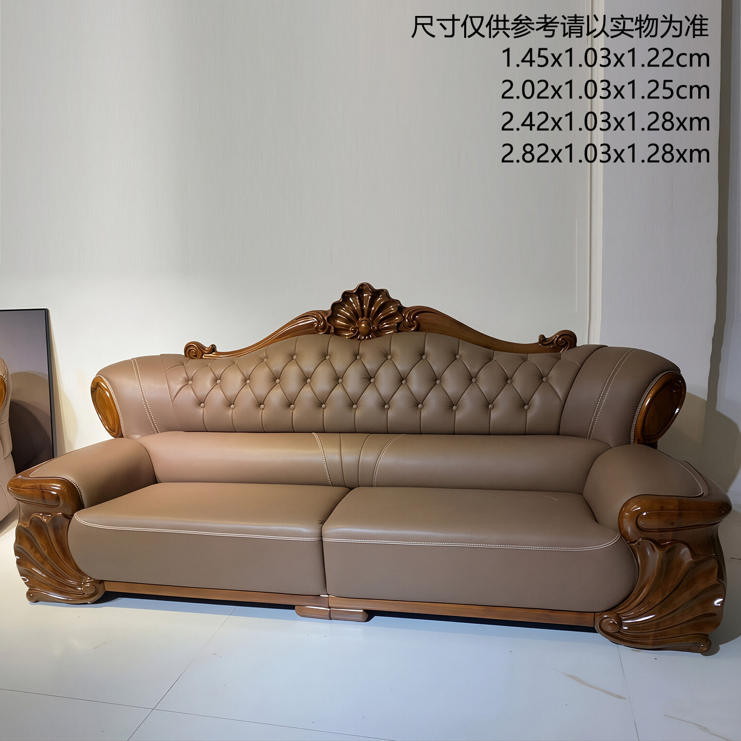 真皮沙发头层牛皮厚皮欧式