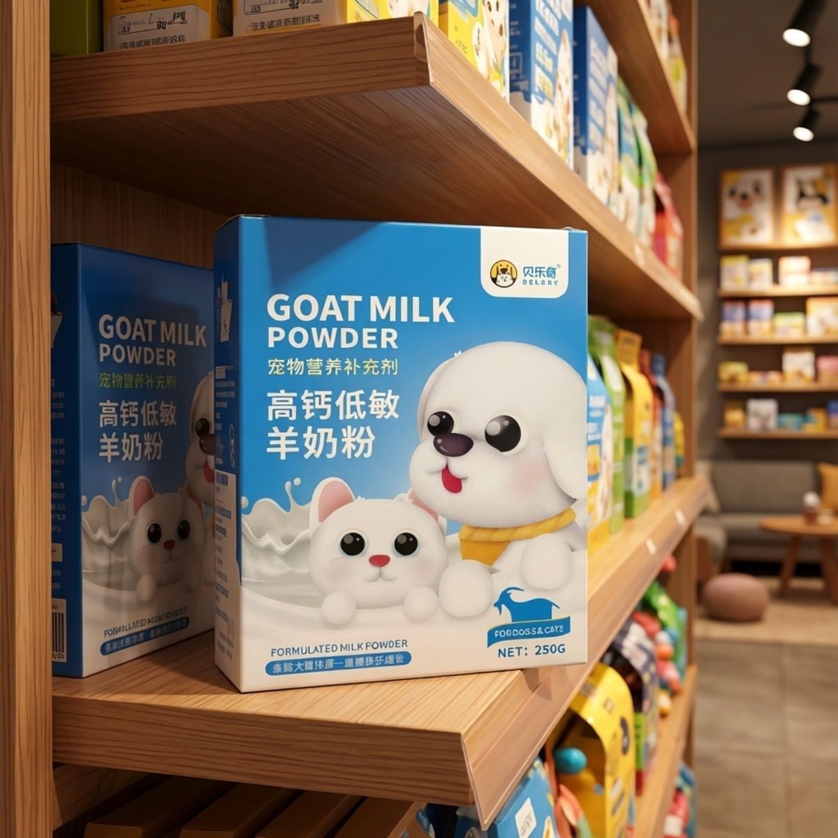 贝乐奇羊奶粉幼猫成猫补钙幼犬成犬宠物羊奶粉高钙低敏犬猫通用,宠物/宠物食品及用品,狗奶粉,淘宝优惠券,粉丝福利购,淘宝优惠卷