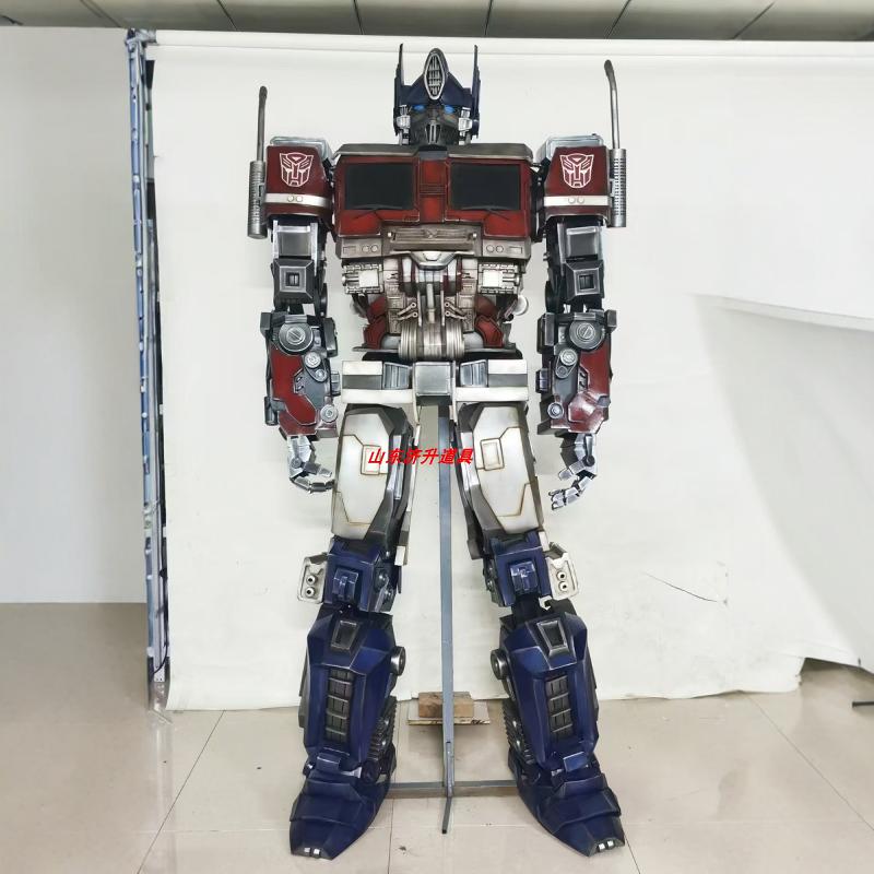 变形金刚外传擎天柱高端真人版可穿戴机器人机甲演出演出cos道具