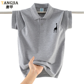 青少年T恤潮流夏季 男孩子 翻领半袖 男生纯棉POLO衫 初高中学生短袖