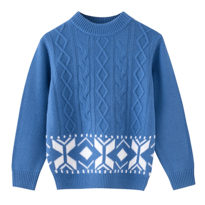 纯羊毛衫男学生加厚保暖