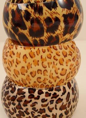 personality trend bracelet exaggeration 宽边C型开口bracelet