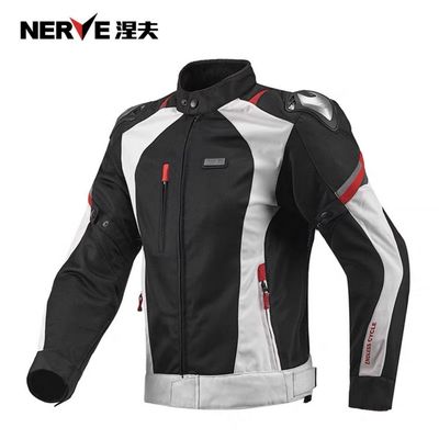 NERVE涅夫夏季摩托车骑行服套装男机车赛车拉力服冬防水四季通用