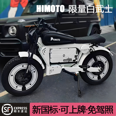 新国标复古电动助力自行车
