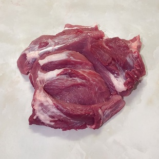 阿豪人家猪天天出售新鲜土货家猪山上放养猪肉后腿隔心尖瘦肉如图