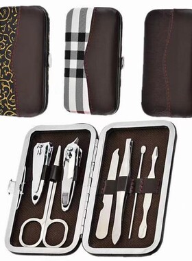 居家美甲工具修甲美容7件套美容修甲指甲刀套装礼品 厂家直销