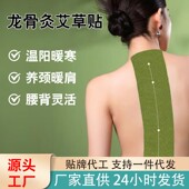督脉龙骨灸贴艾草贴养脊膏贴艾灸贴颈椎腰腿背弹力布贴关节龙骨贴