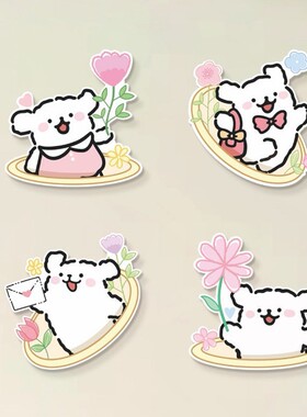 创意墙洞装饰盖压克力贴面墙面装饰遮丑立体壁贴小图案贴纸神器
