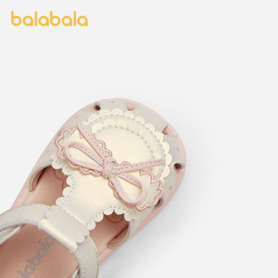 【商场同款】巴拉巴拉童鞋儿童学步鞋女童2026夏新款精致时尚凉鞋