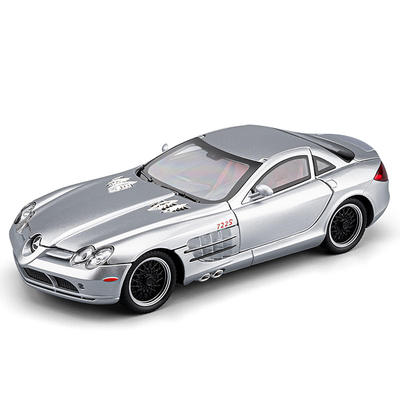 新款1:24大奔SLR 722S合金跑车模型音效汽车4s店摆件澄海超级产地