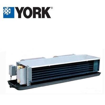 约克YORK风机盘管卧式暗装YBFC静音水机家用商用中央空调末端
