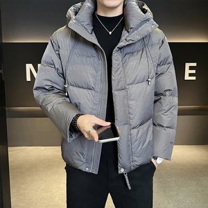 新标90绒 连帽羽绒服男士2025新款保暖外套男装B320-9901-P285图片