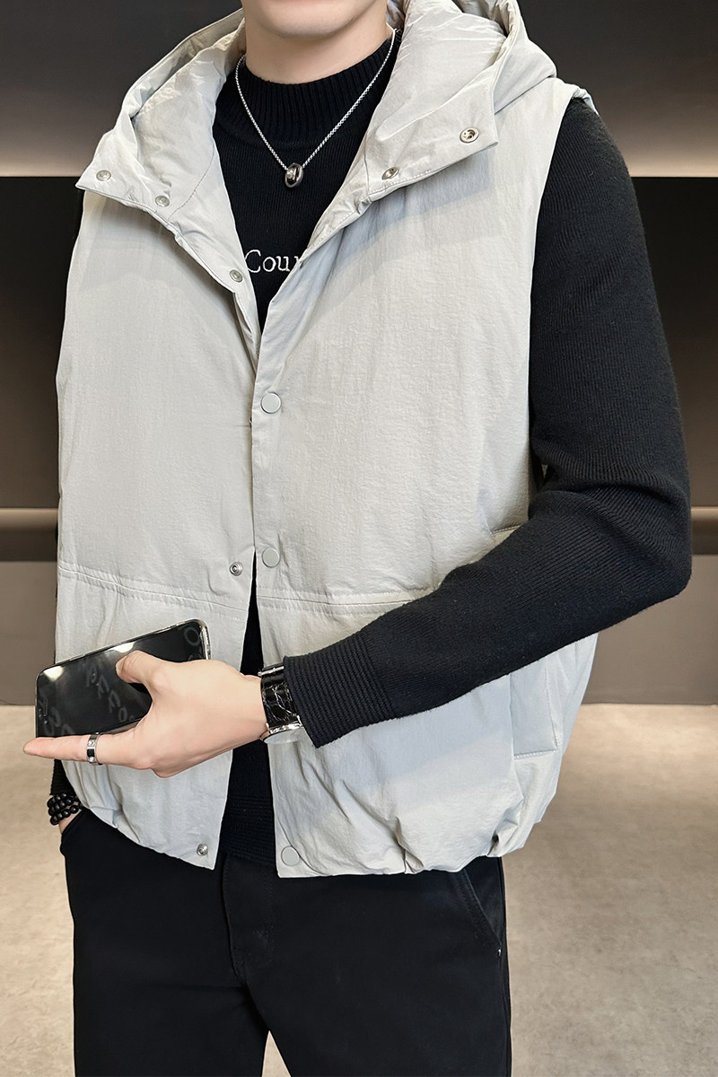 (新标95绒）羽绒马甲男冬季2025背心坎肩外套男B320-85921-P185,男装背心/马甲,电商B320