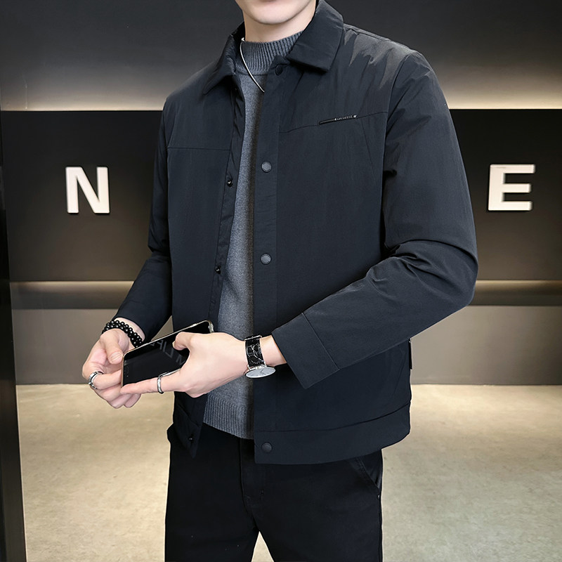新标90绒冬季轻薄羽绒服男士时尚保暖外套男装B320-8888-P195,男装羽绒服,电商B320