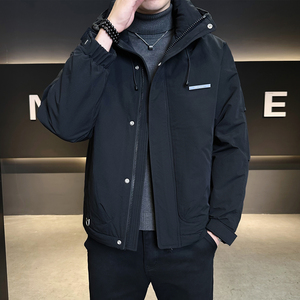 标50绒 连帽羽绒服男士2025新款外套男装B320-6605-P225328图片