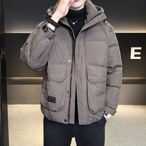 标50绒 连帽羽绒服男士2025新款冬季外套男装B320-6638-P245图片