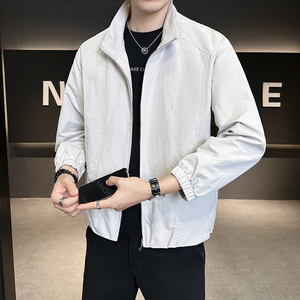 店主风立领夹克男士休闲时尚2025秋装新款男外套B320-85979-P135图片