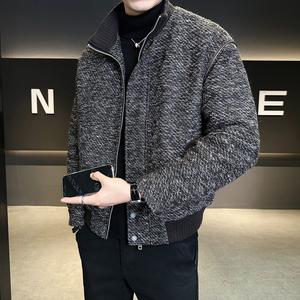标90绒 鹅绒羽绒服男士2025新款冬季保暖外套男B320-5581-P315图片