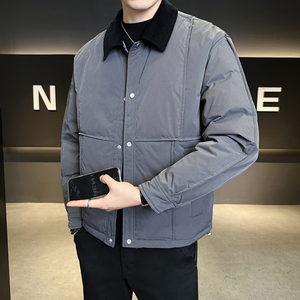 标90绒 冬季羽绒服男士2025新款保暖外套男装B320-9911-P265图片