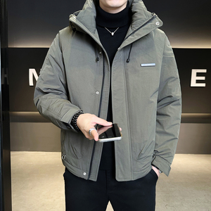 标50绒 连帽羽绒服男士2025新款外套男装B320-6605-P225328图片