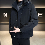 标50绒 连帽羽绒服男士加厚2025工装外套男装B320-6688-P225,男装羽绒服,电商B320, 标50绒 连帽羽绒服男士加厚2025工装外套男装B320-6688-P225,男装羽绒服,电商B320,