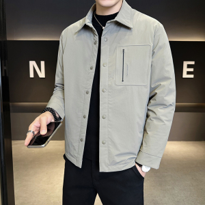 新标90绒 冬季轻薄羽绒服男士时尚保暖外套男装B320-5509-P195图片