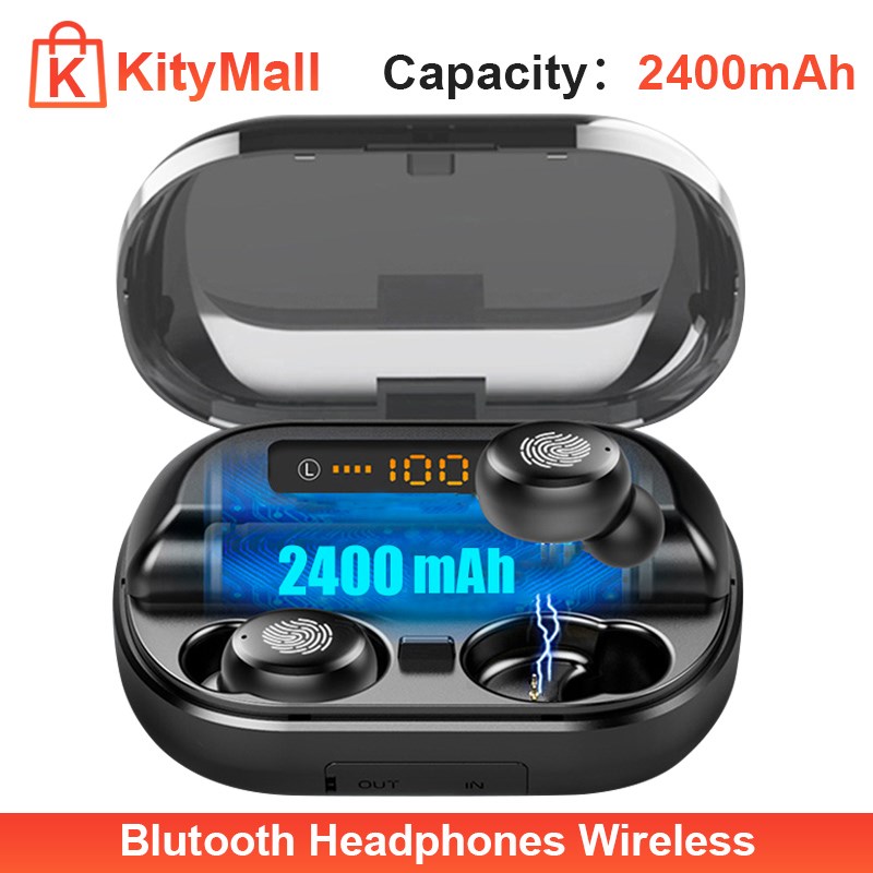 Bluetooth Earphones Wireless Headphones Super Bass Stereo