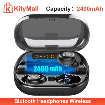 Bluetooth Earphones Wireless Headphones Super Bass Stere跨境