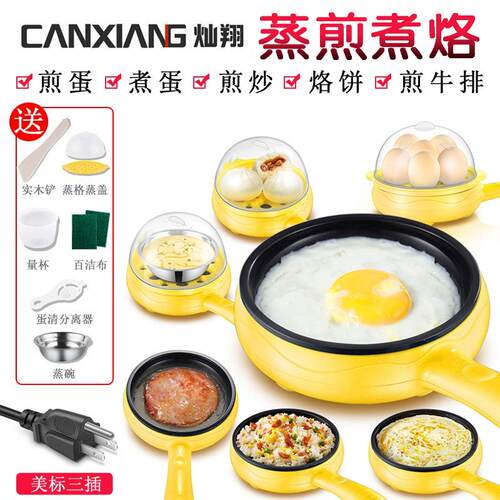 Cross border 110V American Standard Egg Fryer Steamer Egg Bo