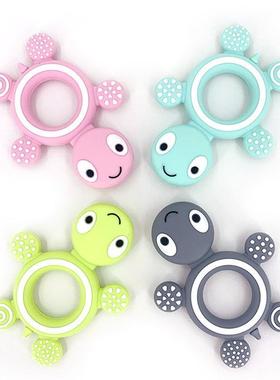 Silicone Baby Teethers Turtle 1PC Food Grade Tortoise Silico
