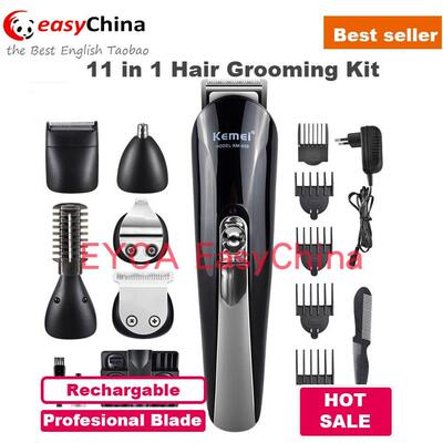 11 in 1 electric grooming kit hair beard trimmer shaver men