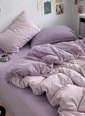 Sheets Cotton Bedding Duvet Bed Bedsheet Cover Quilt Set跨境