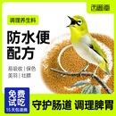 西蜀堂手工防水便绣眼鸟食绣眼专用饲料绣眼鸟饲料美羽调理养生料