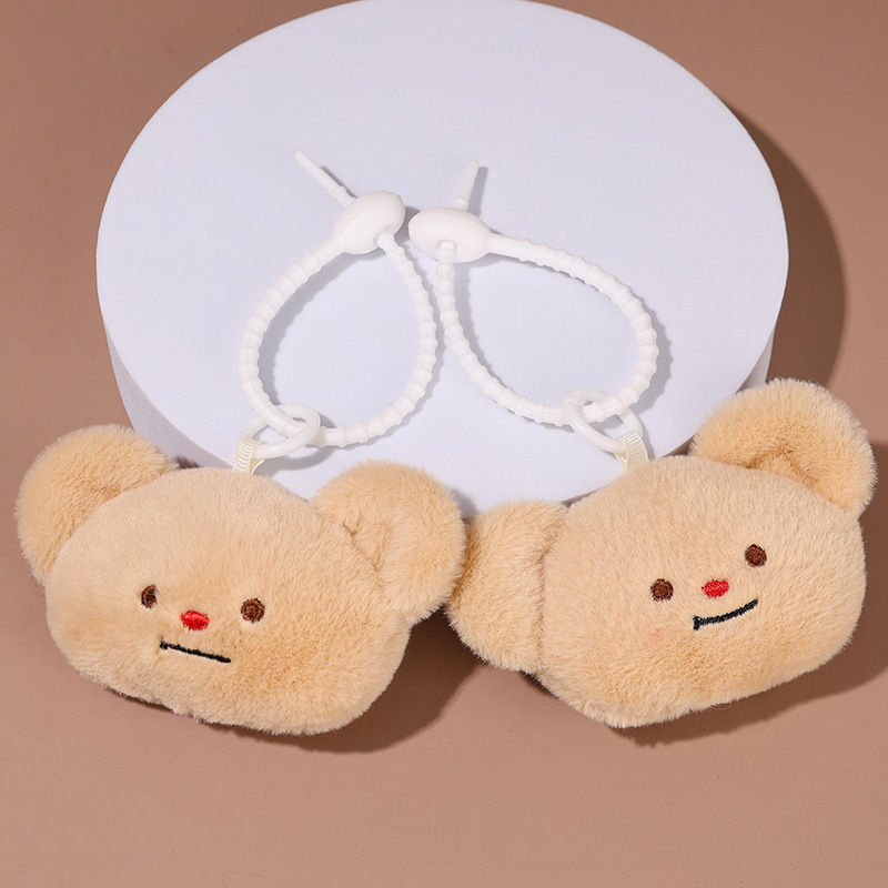 网红可爱萌小熊挂件毛绒玩具公仔卡通小猫包包挂饰钥匙扣娃娃玩偶