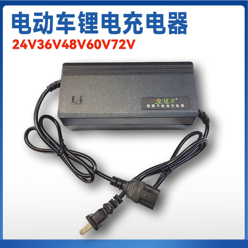 24V36V三元铁锂电动车锂电充电器