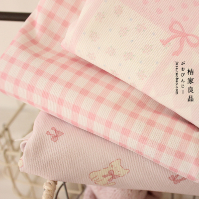 韩单灯芯绒衣服手工布料