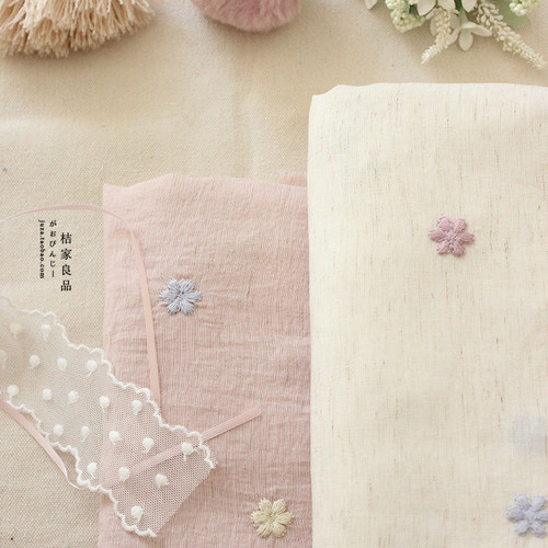 刺绣日系风汉服裙子床品衣服