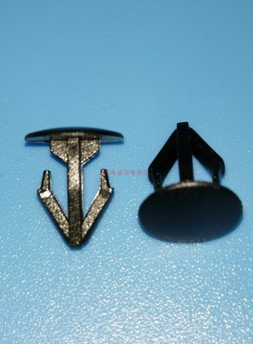 尼龙黑色单体铆钉,快速胶扣,伞形铆钉GA-C587-01卡孔5MM卡板4~5MM