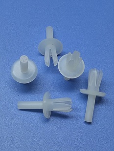 尼龙本色/黑色配线槽铆钉GPPR系列推入式膨胀胶钉,高强度击芯铆钉