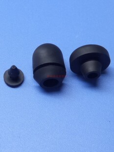 环保橡胶推入式脚垫GPOF系列,缓冲减震机脚,电器防滑接地卡式脚垫