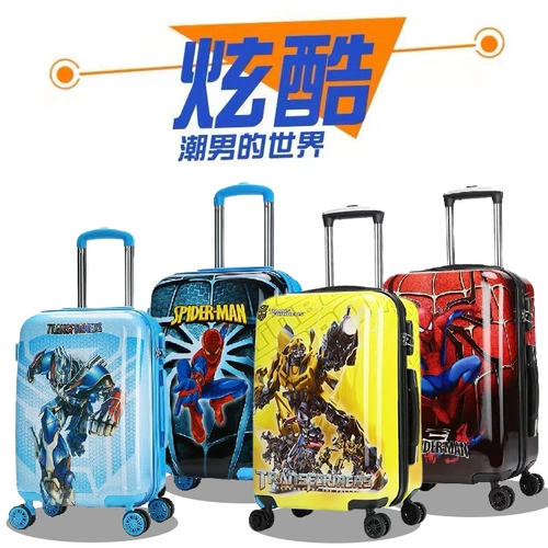 Универсальный мультяшный детский чемодан для мальчиков, 20 дюймов