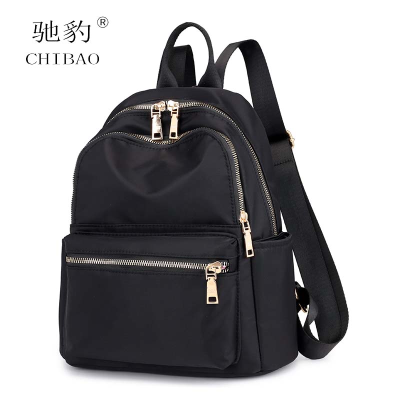 Backpack Women's 2024 New Trendy Travel Oxford Cloth Small Backpack Women's Versatile Fashion Canvas Small Bag School Bag Bag